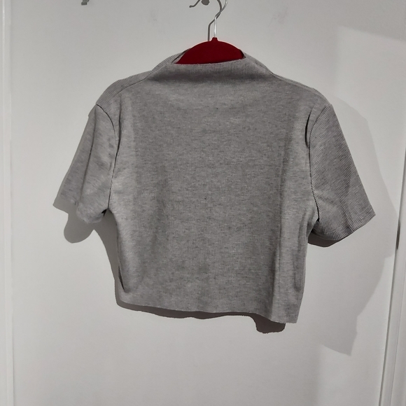 Shein gray turtleneck - Picture 5 of 5